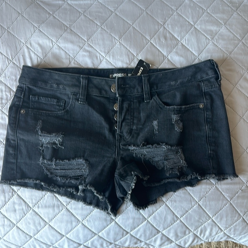 Express Jean shorts- new with tags